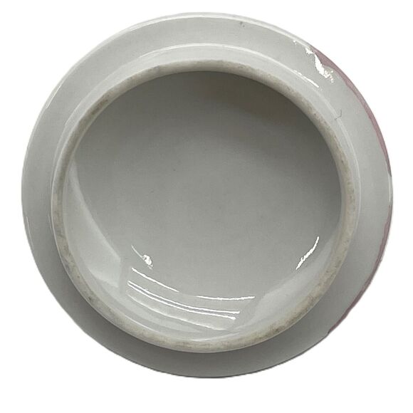 Meito China Creamer & Sugar Bowl w/ Lid Hand Painted Violet Floral Gold Trimmed - Picture 8 of 15